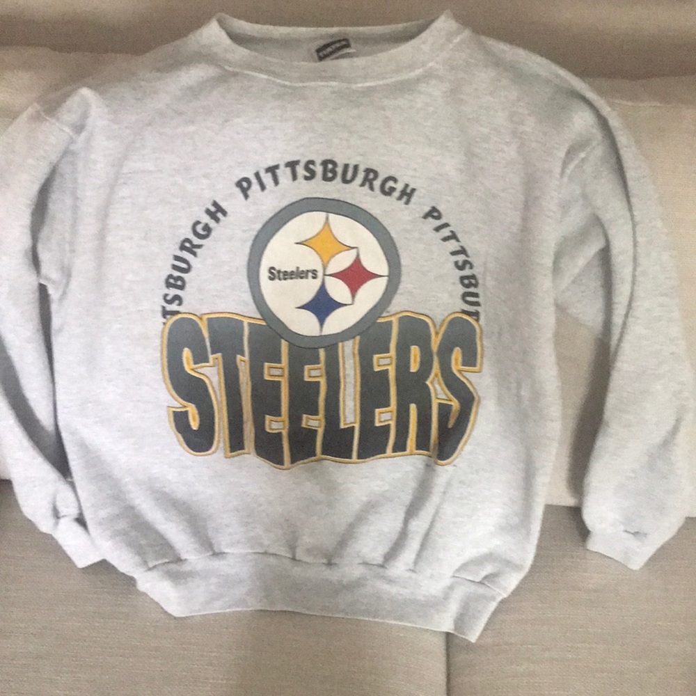 VINTAGE PITTSBURGH STEELERS CREW NECK SWEATSHIRT